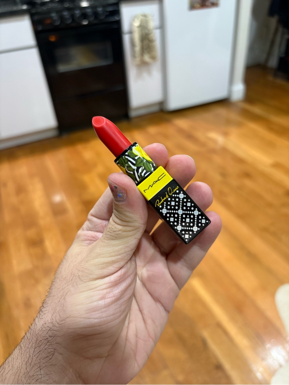 NEW MAC Richard Quin lipstick in shade Lady Danger